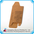 Brown kraft paper packaging box with free sample